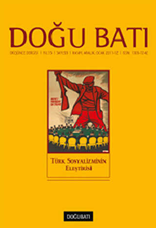 Doğu Batı Düşünce Dergisi Sayı: 59 Türk Sosyalizminin Eleştirisi