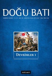 Doğu Batı Düşünce Dergisi Yıl: 19 Sayı: 78 - Devrimler - 1 - Doğu Batı Dergileri
