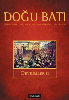 Doğu Batı Düşünce Dergisi Yıl: 20 Sayı: 79 - Devrimler - 2 - 1