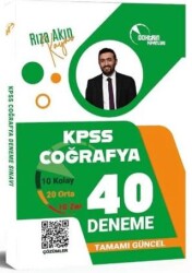 2026 KPSS Coğrafya 40 Deneme - Doktrin Yayınları