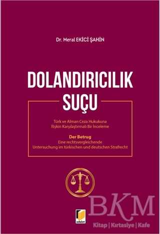 Dolandırıcılık Suçu - Adalet Yayınevi