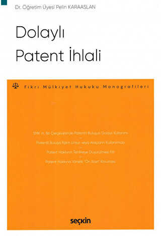 Dolaylı Patent İhlali - Seçkin Yayıncılık