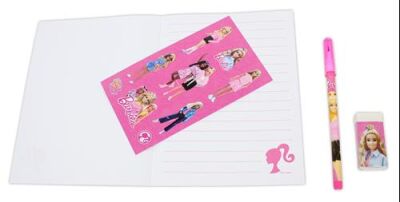 Dolphin Barbie B-7746 Kırtasiye Seti - Tüylü Pvc Çantalı - 3