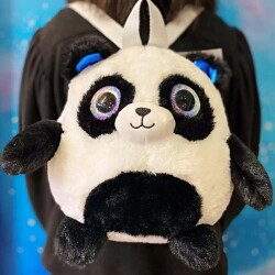 Dolphin Pbg-22-F Peluş Sırt Çantası-Panda - 3