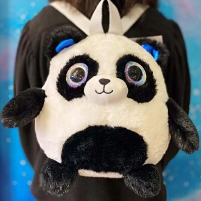 Dolphin Pbg-22-F Peluş Sırt Çantası-Panda - 3