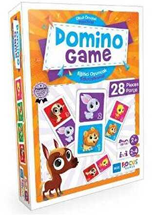 Blue Focus Domino Game 28 Parça