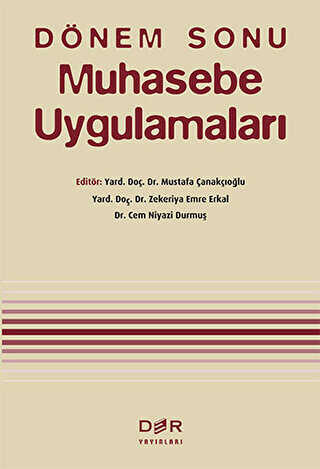 Dönem Sonu Muhasebe Uygulamaları - Der Yayınları