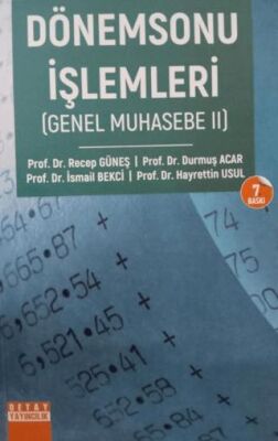 Dönemsonu İşlemleri kapağı