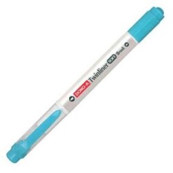 Dong-A Twinliner Soft Fırçalı Fosforlu Duman Mavi No:49 - Dong-A