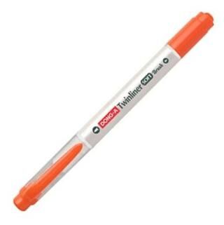 Dong-A Twinliner Soft Fırçalı Fosforlu Neon Turuncu No:10 - 1