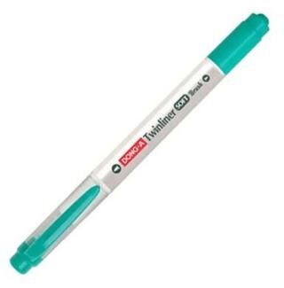 Dong-A Twinliner Soft Fırçalı Fosforlu Su Yeşili No:55 - 1