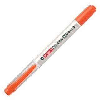Dong-A Twinliner Soft Fırçalı Fosforlu Turuncu No:08 - 1