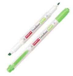 Dong-A Twinliner Soft Fosforlu Kalem Çimen Yeşili No 41 - Dong-A