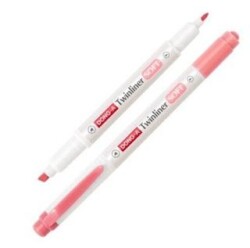 Dong-A Twinliner Soft Fosforlu Kalem Mercan Pembe No 12 - Dong-A