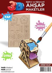 Dönme Dolap Ahşap Maket - Halk Kitabevi