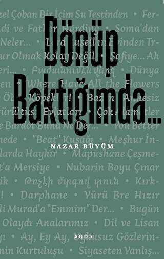 Dönüp Baktığımda... - Agos yayınları