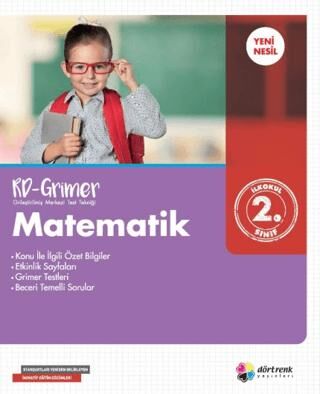 Dört Renk Yayınları 2. Sınıf Matematik Rd - Grimer - 1