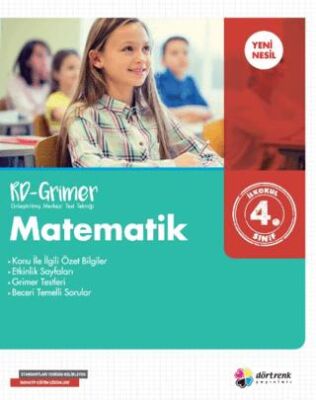 Dört Renk Yayınları 4. Sınıf Matematik Rd - Grimer - 1