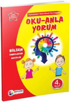 Dört Renk Yayınları 4. Sınıf Oku - Anla Yorum - 1