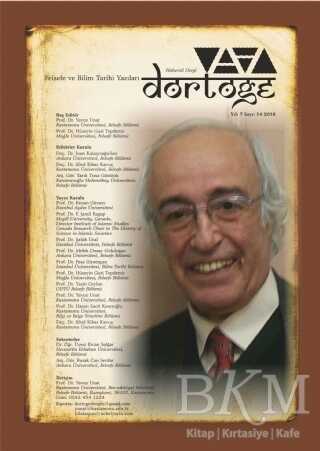 Dörtöğe Felsefe ve Bilim Tarihi Yazıları Hakemli Dergi Yıl: 7 Sayı: 14 - Dörtöğe Dergisi