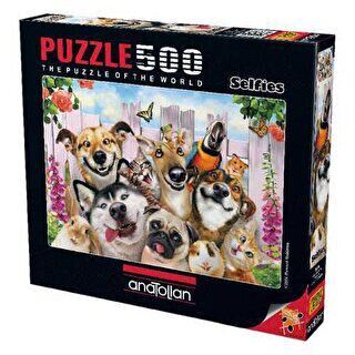 Anatolian Puzzle 500 Parça Dostlarla Selfie - 1