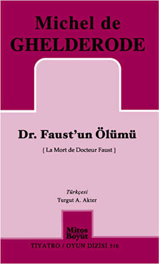 Dr. Faust`un Ölümü - Mitos Boyut Yayınları