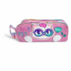 Dream Vest Gözlüklü Kedi Çift Gözlü Kalem Kutu U2094 - Ceren