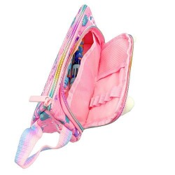 Dream Vest Gözlüklü Kedi İpli Önü Kabartmalı Çift Gözlü Kalem Kutu U2099 - 3