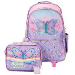 Dream Vest Kelebek Çek-Çek Ve Beslenme Çantası Seti U2116-U2117 - Ceren