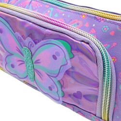 Dream Vest Kelebek İpli Önü Kabartmalı Çift Gözlü Kalem Kutu U2099 - 2