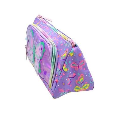 Dream Vest Kelebek İpli Önü Kabartmalı Çift Gözlü Kalem Kutu U2099 - 3