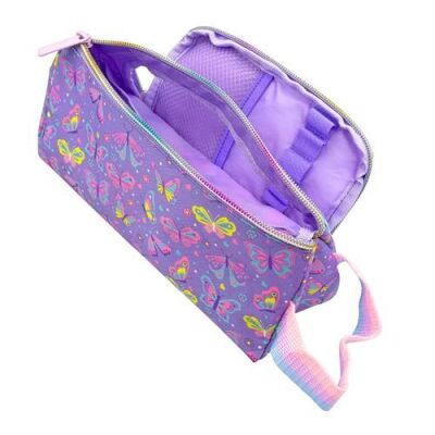 Dream Vest Kelebek İpli Önü Kabartmalı Çift Gözlü Kalem Kutu U2099 - 4