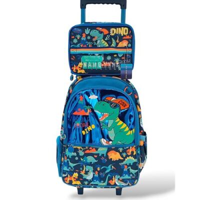 Dream Vest Orman Dinazoru Çek-Çek Ve Beslenme Çantası Seti U2116-U2117 - 1