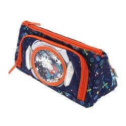 Dream Vest Uzay İpli Önü Kabartmalı Çift Gözlü Kalem Kutu U2099 - Ceren