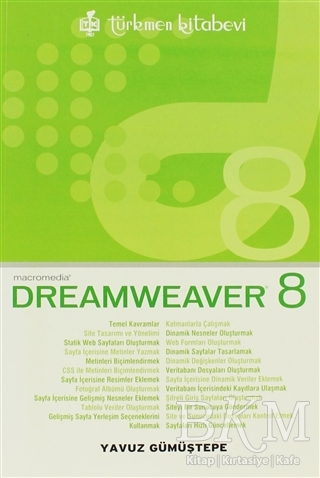 Dreamweaver 8 - Türkmen Kitabevi