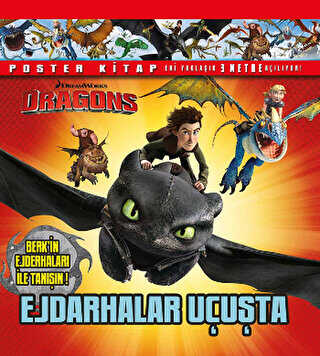 DreamWorks Dragons - Ejderhalar Uçuşta Poster Kitap - Beta Kids