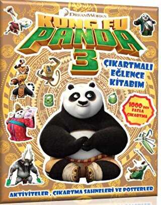 DreamWorks - Kung Fu Panda 3 Çıkartmalı Eğlence Kitabım