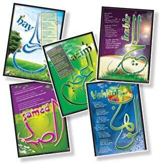 Dualarla Esma Posterleri 5`li Set - EDAM