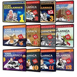 Dünya Beyin Olimpiyatları Kare Karalamaca Serisi 12 Kitap Takım - Ekinoks Yayın Grubu