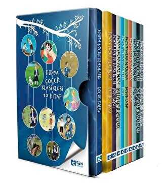 Dünya Çocuk Klasikleri 10 Kitap Kutulu Set