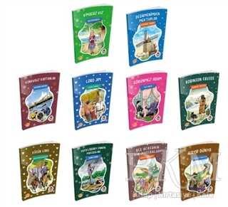 Dünya Çocuk Klasikleri Seti-2 10 Kitap - Biom Yayınları