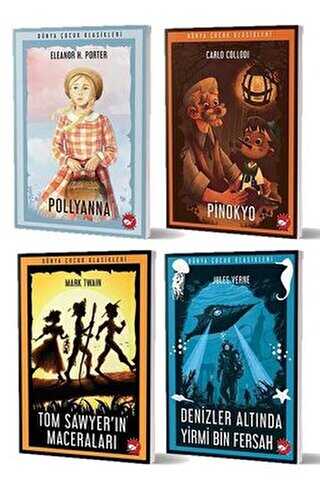 Dünya Çocuk Klasikleri Seti 5 Kitap Takım - Beyaz Balina Yayınları