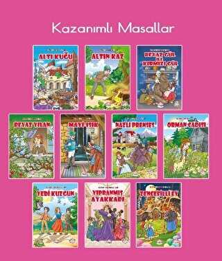 Dünya Klasik Masalları Seti 10 Kitap Takım Kutulu - Nilüfer Yayınları