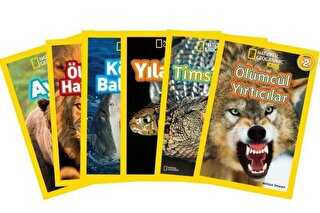 Vahşi Hayvanlar Seti 6 Kitap Takım