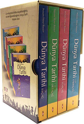 Dünya Tarihi 4 Kitap Takım - Say Yayınları