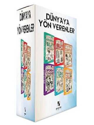 Dünyaya Yön Verenler Seti - 6 Kitap Takım Kitap - Anonim Yayıncılık