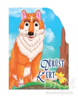 Dürüst Kurt - Şekilli Kitaplar - Yumurcak Yayınları