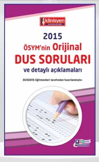 DUS Çıkmış Soruları Serisi - ÖSYM`nin Orijinal 2015 - 1