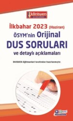 DUS Soruları - ÖSYM`nin Orijinal İlkbahar 2023 - DUSDATA