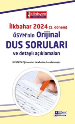 DUS Soruları - ÖSYM`nin Orijinal İlkbahar 2024 - 1